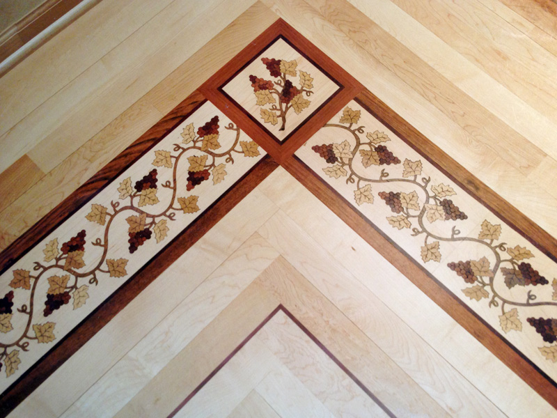 decorative flooring inlay