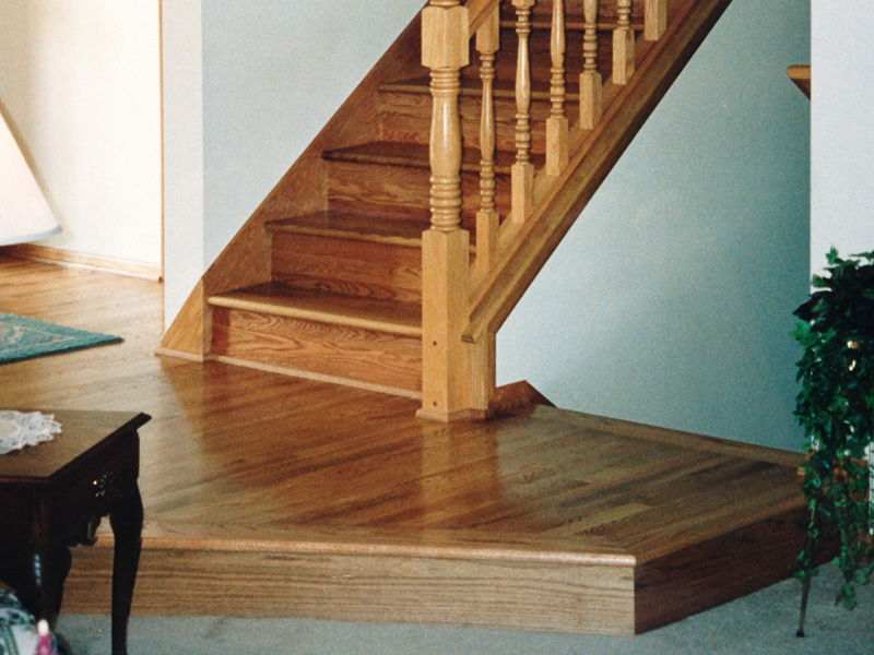 stair hardwood flooring